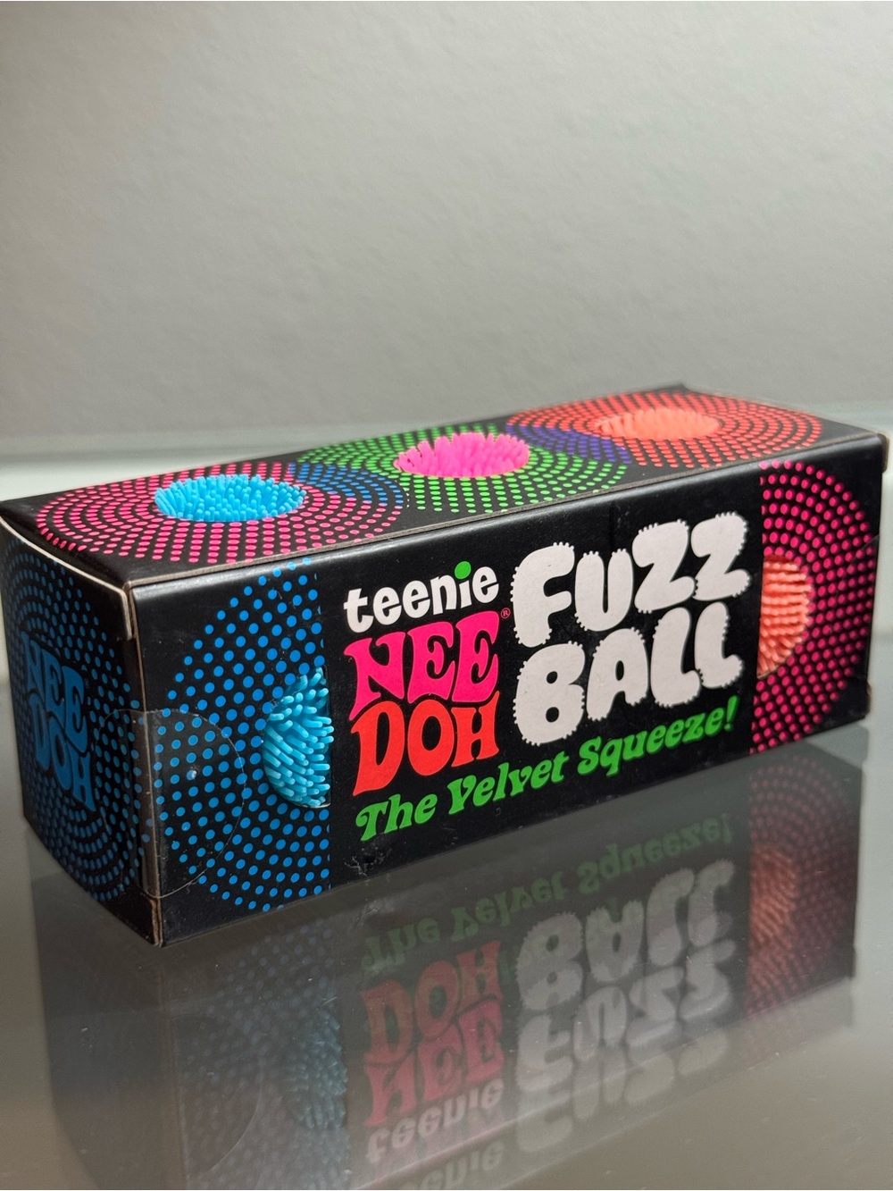 SHIPS TODAY! Teenie Nee Doh Fuzz Ball 3 pack Squishy Fidget TikTok Viral Toy NEW